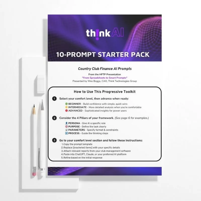 HFTP 10-Prompt Starter Pack for Country Clubs